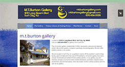 Desktop Screenshot of mtburtongallery.com